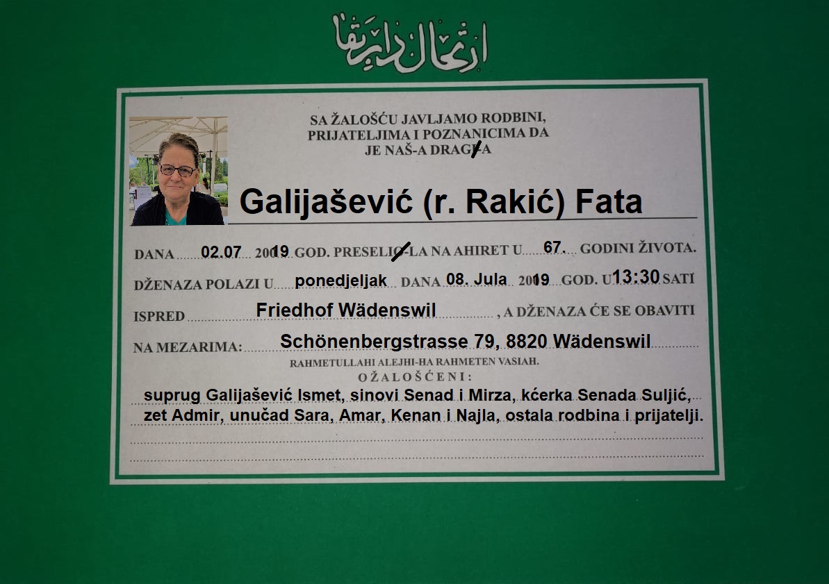 R. Galijašević Fata